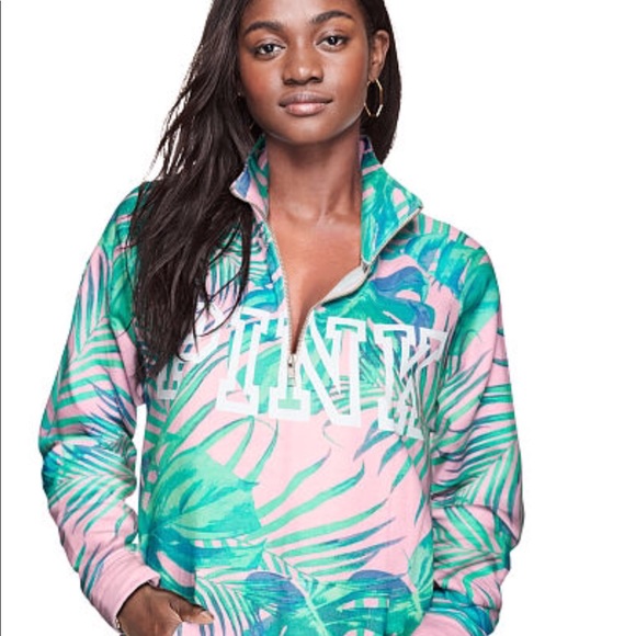 PINK Victoria's Secret Tops - Victoria Secret PINK sweatshirt NWT Sz M